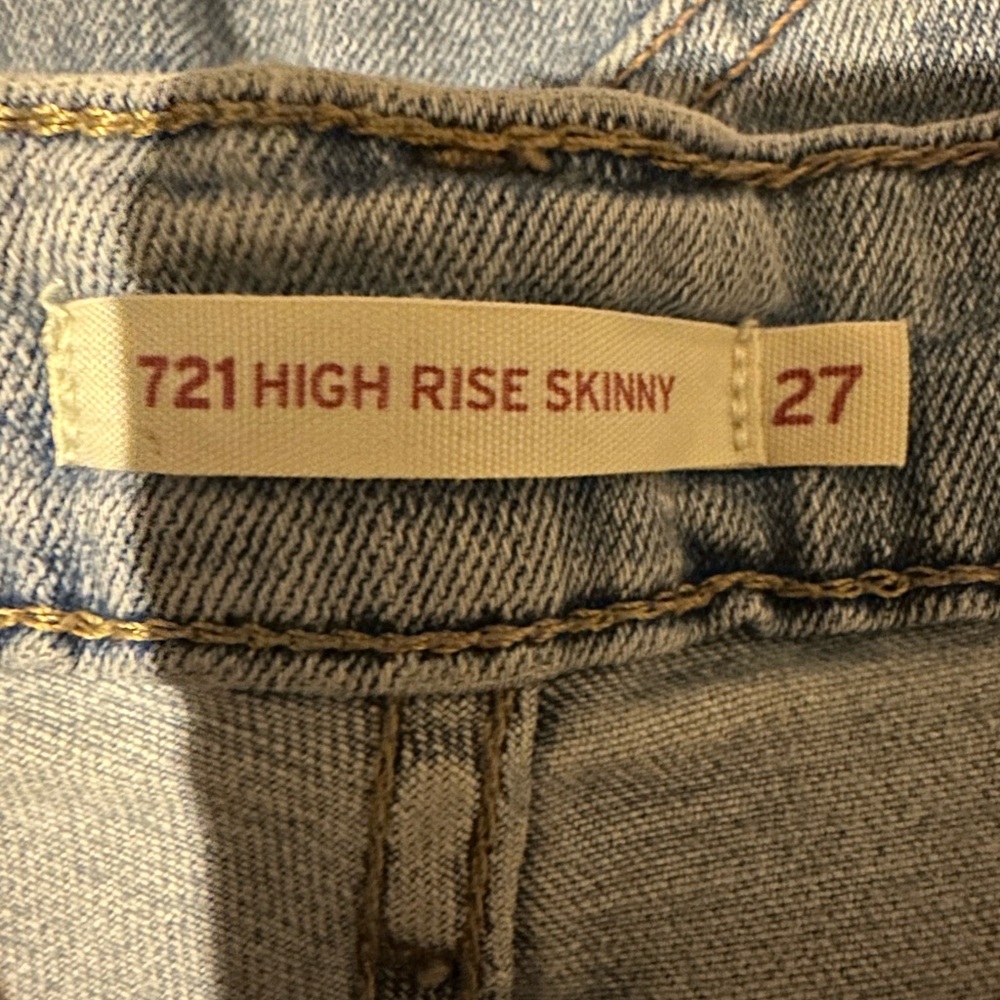 Levi's High Rise Cut Off Shorts - Picture 3 of 3